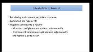 Kubernetes - create and manage the configmap in Kubernetes