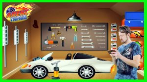 Алекс Гараж: Ремонт машин в приложении Kids Auto Repair!