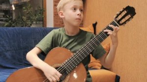 Классическая гитара.Жига. Я. Лози