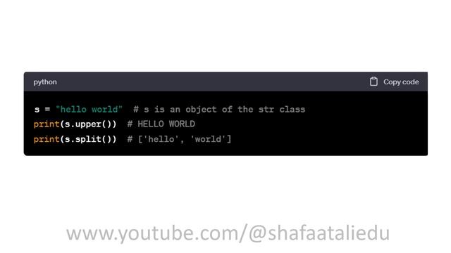 What are Objects in Python Programming Language