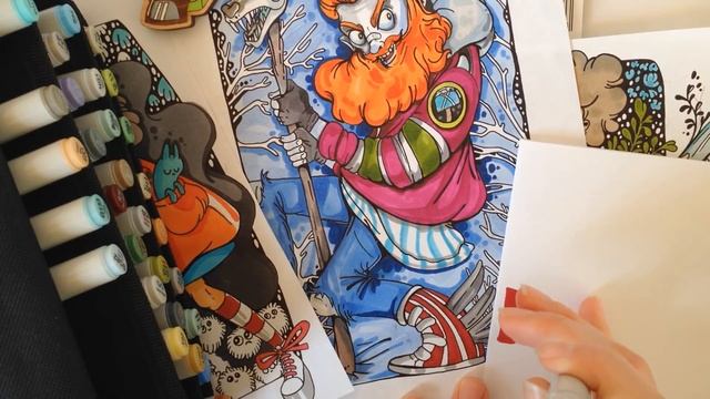 Обзор маркеров Sketchmarker | Все плюсы и минусы недорогих маркеров