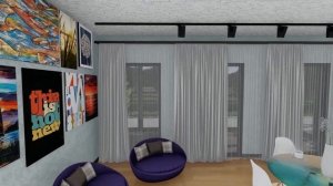 Дом 80 кв / Недорогой проект с хорошей планировкой