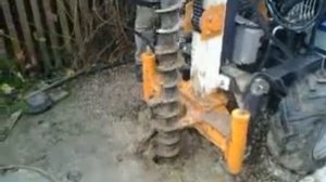 Шнековое бурение скважины на воду