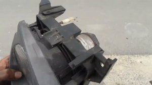 Редкая оптика пассат б3 Hella Black разделенка ништяки Vag поиски левой фары