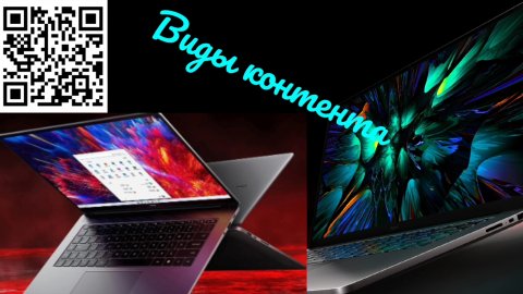 Виды Контента.