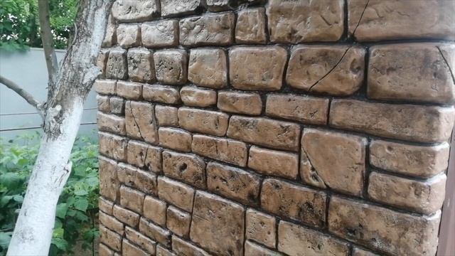 Что стало с декоративным камнем спустя 4 года. смотреть онлайн