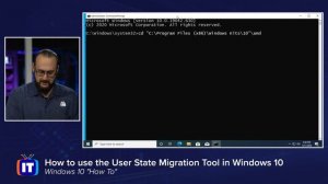 How to use the User State Migration Tool (USMT) in Windows 10