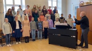 Репетиция. С.В. Рахманинов. Славься народу давший свободу