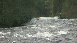 Каньон соло, река Вуоснайоки, Голубая Капелька, 2014