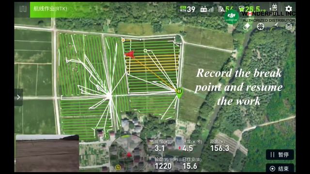 DJI Agras T40 Spread Urea Fertilizer to Winter Wheat смотреть онлайн