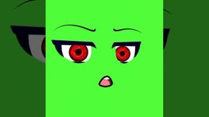 {×°футаж глаз,рта и бровей°×}гача клуб/гача лайф/футаж/на зеленом фоне