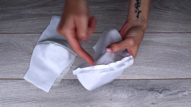 Защитная маска из ткани и марли своими руками. Fabric Face MASK. DIY смотреть онлайн