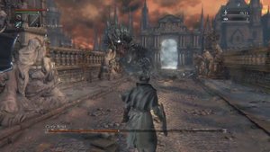 Bloodborne The Cleric Beast Boss Fight