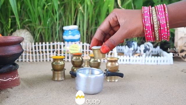 Miniature Egg Dum Biryani | Anda Biryani | Mini Foodkey смотреть онлайн