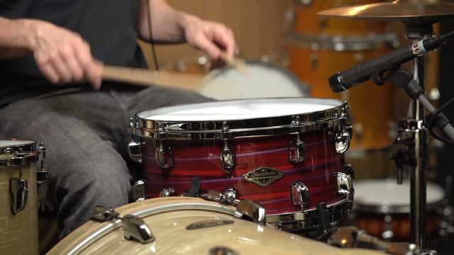 Tama | 14" x 5,5" 6,5" 8" | Starclassic Walnut Birch | Snares Sound Demo смотреть онлайн