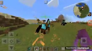 Como hacer un caballo de fuego!!!!  En minecraft pe 1.0.0