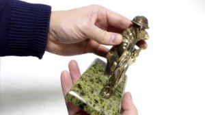 Настольные часы «Медведь-строитель» – обзор от магазина подарков «Счастливый случай»