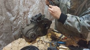 Замена сальников редуктора субару, продолжение сборки раздатки уаз 469