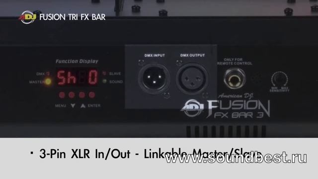 American DJ Fusion TRI FX Bar световой эффект в Ижевске. Ижевск Музыкальный магазин смотреть онлайн