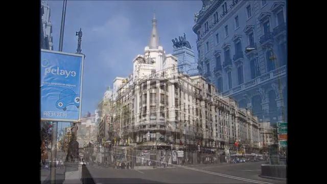 Places to see in ( Madrid - Spain ) Calle de Alcala смотреть онлайн