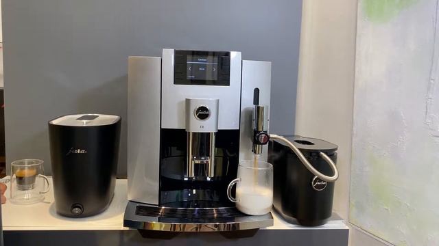 Cafetera super automática Jura E8 Moonlight Silver ☕