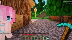 РЕБЕНОК И ДЕВУШКА НАШЛИ КЛАД ВЫЖИВАНИЕ НА ОСТРОВЕ В МАЙНКРАФТ! МУЛЬТИК ДЛЯ ДЕТЕЙ MINECRAFT