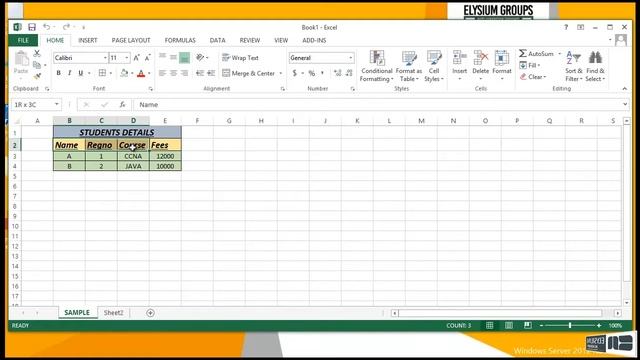 Excel Tool bar options Part 2 смотреть онлайн
