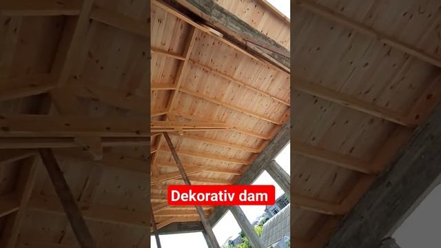 ahşap çati uygulamasi#taxta damin yiğilmasi#dekorativ mansardin yiğilmasi#A frame evin yiğilmasi#da смотреть онлайн