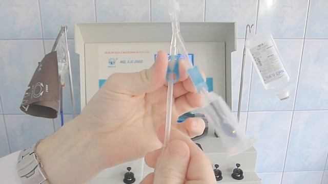Аппарат для проведения плазмафереза NGL XJC 2000. Подготовка к работе.