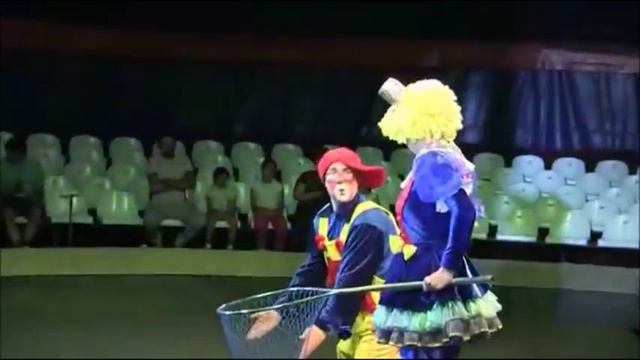 Цирковые клоуны. Интерактивный номер на корпоратив "Сачок"