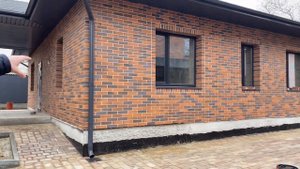 Баварская кладка, кирпич STROMA FLASH BORDO