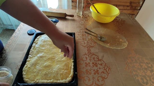 Будни в деревне : Готовлю капустный пирог и азу на обед