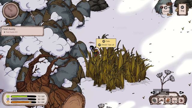 20 минут игрового процесса Winter Burrow