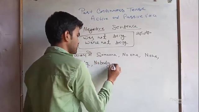 #Active And Passive Voice (Past Continuous Tense)- English By Purvaj sir смотреть онлайн