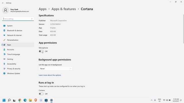 How to Disable Cortana on Windows 11 | Turn Off Cortana in Windows 11 смотреть онлайн