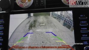 TOYOTA PRADO 2021 УСТАНОВКА КАМЕРЫ ЗАДНЕГО ВИДА ПОДКЛЮЧЕНИЕ К ШТАТНОЙ МАГНИТОЛЕ