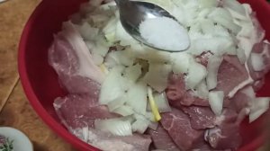 УДАЧНЫЙ маринад для шашлыка из свинины!!!