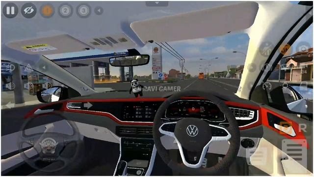 Download new Volkswagen Virtus Gt 2023 Car mod in Bus Simulator Indonesia| Bussid v3.7.1| #bussidmo