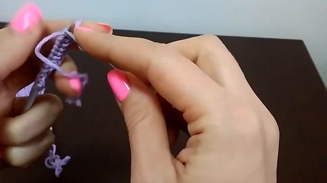 Вязание спицами. Платочная вязка. 2. смотреть онлайн