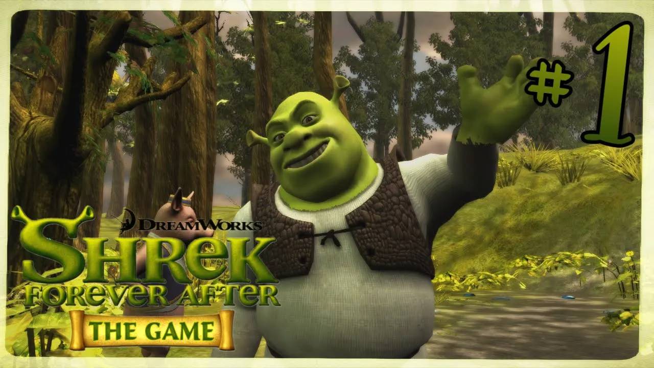 Shrek Forever After. #1. Огр на день.