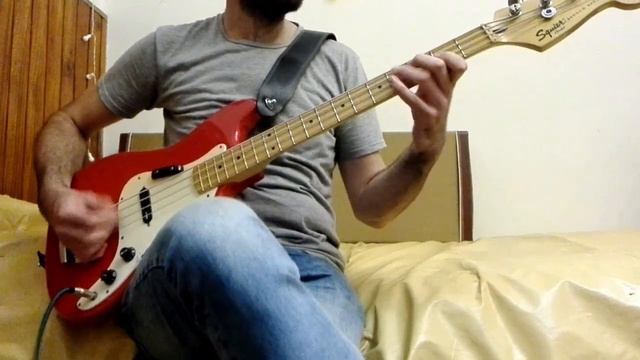 squier bronco bass + dimarzio fast track 1 + push/pull (series/parallel) смотреть онлайн