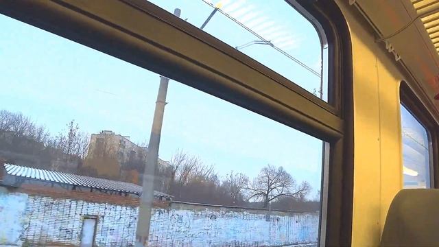 Московские Центральные Диаметры МЦД Обзор и поездка на поезде ЭП2Д / Leo Trains смотреть онлайн