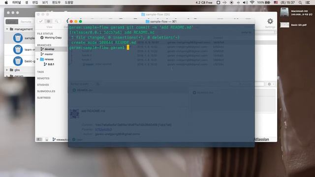 [프로젝트 관리][git flow command] 03 release command смотреть онлайн