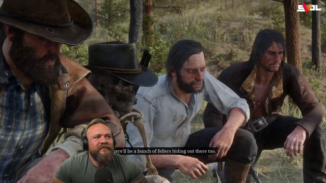 RDR2 But Arthur Morgan Is A Skeleton смотреть онлайн