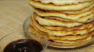 Прокисшее молоко не выливаю, делаю из него тесто и жарю очень ВКУСНЫЕ ЛЕПЕШКИ к чаю!