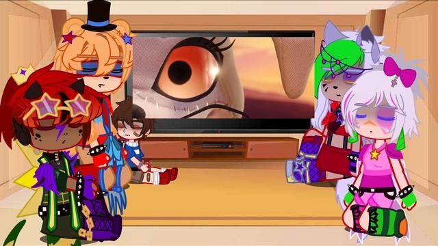 Glamrocks React To Frenzy +Gregory||Reaction Video||Security Breach||Gacha Club