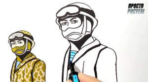 Как нарисовать ВОЕННОГО СОЛДАТА