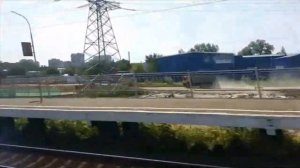 Прибытие в Москву на поезде Сапсан в 2016 году