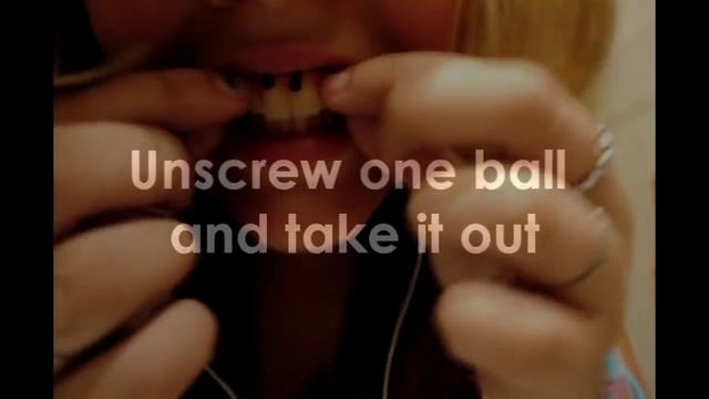 How to hide piercings- septum,lip,smiley смотреть онлайн