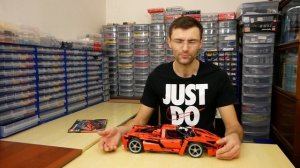 LEGO Technic Enzo Ferrari 8653 – Легенды ЛЕГО Техник – Обзор №22